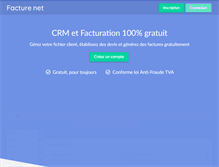 Tablet Screenshot of facture.net